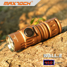 Maxtoch WALL.E 450 Lumens 16340 Li-ion Battery Aluminum EDC Cree XML U2 Mini LED Torch